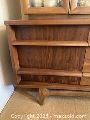MaxSold Auction: Rare Mid Century Modern Young Manufacturing Walnut Credenza and Hutch - Thousand Oaks (California, USA) PARTNER MANAGED Estate Sale Online Auction - Ensenada
