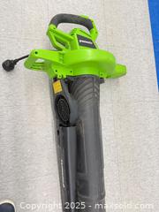 MaxSold Auction: Greenworks Corded Electric Leaf Blower with Vacuum/Mulcher - Toronto (Ontario, Canada) SELLER MANAGED Estate Sale Online Auction - Esander Drive (STORAGE)