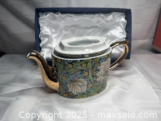 MaxSold Auction: set of Ace Gift Collection Dual-Spout Ceramic Teapot, William Morris Floral - Toronto (Ontario, Canada) SELLER MANAGED Estate Sale Online Auction - Esander Drive (STORAGE)