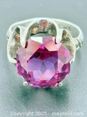 MaxSold Auction: Amethyst 925 Sterling Silver Ring Size 7 - Esquimalt (British Columbia, Canada) SELLER MANAGED Estate Sale Online Auction -  Lampson Street