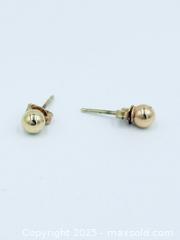 MaxSold Auction: Gold Stud Earrings  - Esquimalt (British Columbia, Canada) SELLER MANAGED Estate Sale Online Auction -  Lampson Street