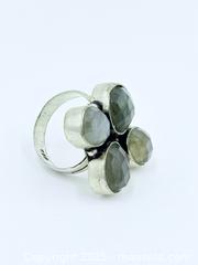 MaxSold Auction: Labradorite Sterling Silver Size 6 Ring  - Esquimalt (British Columbia, Canada) SELLER MANAGED Estate Sale Online Auction -  Lampson Street