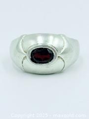 MaxSold Auction: Ruby 925 Sterling Silver Size 9.5 Ring  - Esquimalt (British Columbia, Canada) SELLER MANAGED Estate Sale Online Auction -  Lampson Street