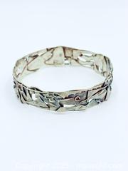 MaxSold Auction: Sterling Silver Brutalist Cuff Bracelet  - Esquimalt (British Columbia, Canada) SELLER MANAGED Estate Sale Online Auction -  Lampson Street