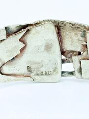 MaxSold Auction: Sterling Silver Brutalist Cuff Bracelet  - Esquimalt (British Columbia, Canada) SELLER MANAGED Estate Sale Online Auction -  Lampson Street