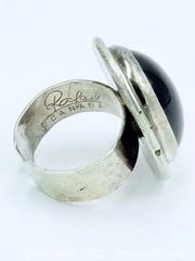 MaxSold Auction: Tigers Eye Rafeal 925 Sterling Silver Ring Adjustable  - Esquimalt (British Columbia, Canada) SELLER MANAGED Estate Sale Online Auction -  Lampson Street