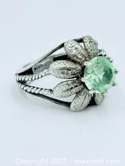 MaxSold Auction: Uranium Sterling Silver Ring Size 5 - Esquimalt (British Columbia, Canada) SELLER MANAGED Estate Sale Online Auction -  Lampson Street