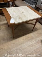 MaxSold Auction: 1960’s Italian Travertine Table - Scarborough (Ontario, Canada) SELLER MANAGED Downsizing Online Auction - Kingston Road (STORAGE)