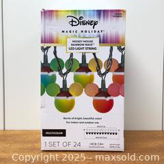 MaxSold Auction: Disney Mickey Mouse Christmas String Lights - Scarborough (Ontario, Canada) SELLER MANAGED Downsizing Online Auction - Kingston Road (STORAGE)