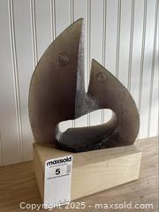 MaxSold Auction: MCM Abstract 1960s Sculpture - Scarborough (Ontario, Canada) SELLER MANAGED Downsizing Online Auction - Kingston Road (STORAGE)