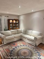 MaxSold Auction: IKEA Ektrop Sectional Sofa Couch - Richmond Hill (Ontario, Canada) SELLER MANAGED Reseller Online Auction - Highway 7 East (Shoppes Of The Parkway)