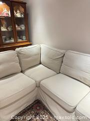 MaxSold Auction: IKEA Ektrop Sectional Sofa Couch - Richmond Hill (Ontario, Canada) SELLER MANAGED Reseller Online Auction - Highway 7 East (Shoppes Of The Parkway)
