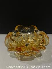 MaxSold Auction: MCM Italian MURANO Hand Blown Art Glass Bowl  - Richmond Hill (Ontario, Canada) SELLER MANAGED Reseller Online Auction - Highway 7 East (Shoppes Of The Parkway)