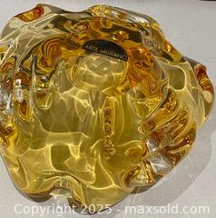 MaxSold Auction: MCM Italian MURANO Hand Blown Art Glass Bowl  - Richmond Hill (Ontario, Canada) SELLER MANAGED Reseller Online Auction - Highway 7 East (Shoppes Of The Parkway)