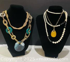 MaxSold Auction: Several Vintage / Pre-Loved Costume Necklaces  - Richmond Hill (Ontario, Canada) SELLER MANAGED Reseller Online Auction - Highway 7 East (Shoppes Of The Parkway)