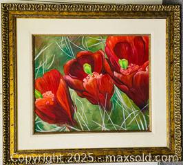 MaxSold Auction: vintage Framed Painting on Canvas  - Richmond Hill (Ontario, Canada) SELLER MANAGED Reseller Online Auction - Highway 7 East (Shoppes Of The Parkway)