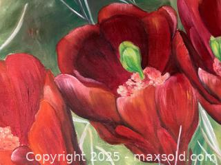 MaxSold Auction: vintage Framed Painting on Canvas  - Richmond Hill (Ontario, Canada) SELLER MANAGED Reseller Online Auction - Highway 7 East (Shoppes Of The Parkway)