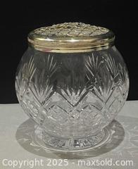 MaxSold Auction: Vintage Signed ROYAL DOULTON Crystal Posy Roses Bowl / Vase With Original Frog - Richmond Hill (Ontario, Canada) SELLER MANAGED Reseller Online Auction - Highway 7 E (shoppes Of The Parkway)