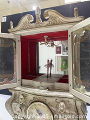 MaxSold Auction: Vintage Style Musical Ballerina Clock Jewelry Box in Working Condition  - Richmond Hill (Ontario, Canada) SELLER MANAGED Reseller Online Auction - Highway 7 E (shoppes Of The Parkway)