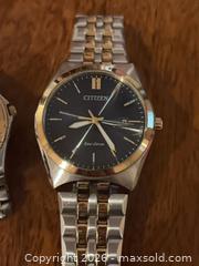 MaxSold Auction: Citizen and Seiko Stainless SteelWatches - Renton (Washington, USA) PARTNER MANAGED Downsizing Online Auction - South East 182nd Street