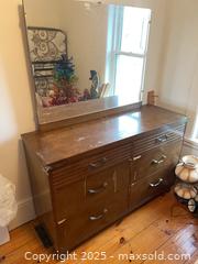 MaxSold Auction: 6 drawer dresser with mirror - needs TLC - Trent Hills (Ontario, Canada)  PARTNER MANAGED Estate Sale Online Auction -  Trent River Road