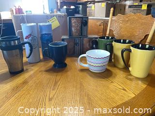 MaxSold Auction: Assorted Mugs &#38; Drinkware Lot, 11 Pieces, Mixed Materials - Trent Hills (Ontario, Canada)  PARTNER MANAGED Estate Sale Online Auction -  Trent River Road