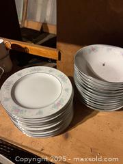 MaxSold Auction: China Garden Floral Fine China Mixed Lot Dinnerware, 91 Pcs - Trent Hills (Ontario, Canada)  PARTNER MANAGED Estate Sale Online Auction -  Trent River Road