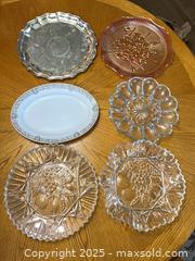 MaxSold Auction: Collection of 7 serving plates/trays - Trent Hills (Ontario, Canada)  PARTNER MANAGED Estate Sale Online Auction -  Trent River Road