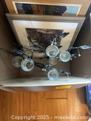 MaxSold Auction: Collection of wall decor - votive candle holders, art, signs etc - Trent Hills (Ontario, Canada)  PARTNER MANAGED Estate Sale Online Auction -  Trent River Road