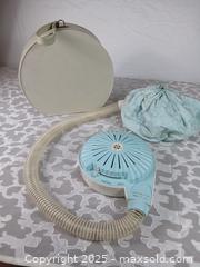 MaxSold Auction: 1960&#39;s Portable Bonnet Hair Dryer + Original Case - Saanich (British Columbia, Canada) SHORT NOTICE SELLER MANAGED Estate Sale Online Auction - Shelbourne Street