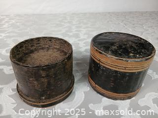 MaxSold Auction: Antique Asian Betel Nut Box - hand woven bamboo - Saanich (British Columbia, Canada) SHORT NOTICE SELLER MANAGED Estate Sale Online Auction - Shelbourne Street