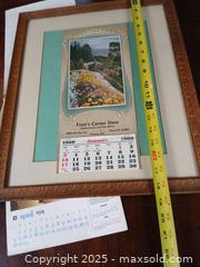 MaxSold Auction: Vintage Calendars - Saanich (British Columbia, Canada) SHORT NOTICE SELLER MANAGED Estate Sale Online Auction - Shelbourne Street