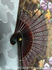 MaxSold Auction: Vintage Hand Painted Fan + Solid Brass Fan - Saanich (British Columbia, Canada) SHORT NOTICE SELLER MANAGED Estate Sale Online Auction - Shelbourne Street