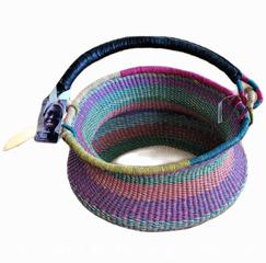 MaxSold Auction: Handmade LARIBA Colourful Handled Basket - Ottawa (Ontario, Canada) SELLER MANAGED Downsizing Online Auction - Barrie Avenue