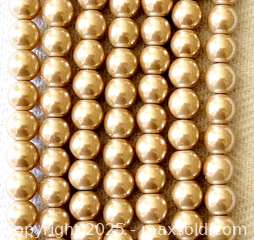 MaxSold Auction: HEIDI DAUS Seven Strand Beige Pearl Necklace with Large Crystal Bow Decoration - Ottawa (Ontario, Canada) SELLER MANAGED Downsizing Online Auction - Barrie Avenue