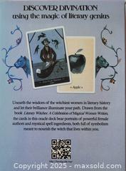 MaxSold Auction: The Literary Witches Oracle: A 70-Card Deck and Book - Ottawa (Ontario, Canada) SELLER MANAGED Downsizing Online Auction - Barrie Avenue