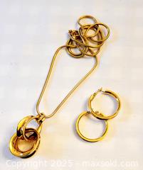 MaxSold Auction: Vintage MONET Gold Jewelry in Persian Box - Ottawa (Ontario, Canada) SELLER MANAGED Downsizing Online Auction - Barrie Avenue