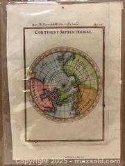 MaxSold Auction: ARCTIC MAP BY MAILLET 1719 HAND COLOURED - Toronto (Ontario, Canada) PARTNER MANAGED Estate Sale Online Auction - Clarendon Avenue