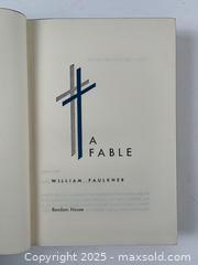 MaxSold Auction: WILLIAM FAUKNER.  "A Fable" 1ST EDITION SIGNED AND NUMBERED.   - Toronto (Ontario, Canada) PARTNER MANAGED Estate Sale Online Auction - Clarendon Avenue