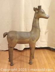 MaxSold Auction: Large cast bronze deer - Toronto (Ontario, Canada) SELLER MANAGED Downsizing Online Auction - Floyd Avenue