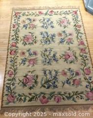 MaxSold Auction: Vintage Eastern European flat woven rug - Toronto (Ontario, Canada) SELLER MANAGED Downsizing Online Auction - Floyd Avenue