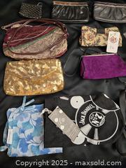 MaxSold Auction: (14) Purses, Clutches & Pouches – Mixed Lot - San Francisco (California, USA) PARTNER MANAGED Estate Sale Online Auction - 10th Street (CONDO)