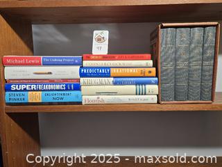 MaxSold Auction:  (15) Nonfiction Books – Politics, Psychology & Mathematics - San Francisco (California, USA) PARTNER MANAGED Estate Sale Online Auction - 10th Street (CONDO)