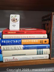 MaxSold Auction:  (15) Nonfiction Books – Politics, Psychology & Mathematics - San Francisco (California, USA) PARTNER MANAGED Estate Sale Online Auction - 10th Street (CONDO)