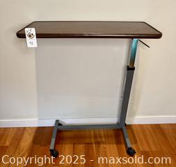 MaxSold Auction: Adjustable Overbed Table – Mobile & Functional Work Surface - San Francisco (California, USA) PARTNER MANAGED Estate Sale Online Auction - 10th Street (CONDO)