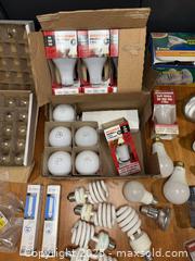 MaxSold Auction: Bright Lights, Big City - Large Assortment of Light Bulbs – Specialty & Standard Types - San Francisco (California, USA) PARTNER MANAGED Estate Sale Online Auction - 10th Street (CONDO)