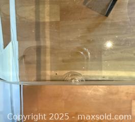 MaxSold Auction: Glass Dining Table with Curved Base Seats 8 - San Francisco (California, USA) PARTNER MANAGED Estate Sale Online Auction - 10th Street (CONDO)