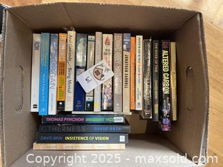 MaxSold Auction: Lot of Books – Literary Fiction, Science Fiction & Nonfiction (25+ Titles) - San Francisco (California, USA) PARTNER MANAGED Estate Sale Online Auction - 10th Street (CONDO)