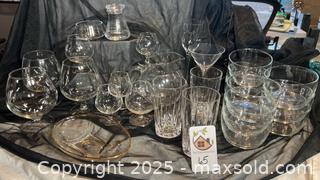 MaxSold Auction: Mixed Glassware Collection – Bowls, Snifters & Barware - San Francisco (California, USA) PARTNER MANAGED Estate Sale Online Auction - 10th Street (CONDO)