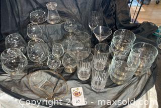 MaxSold Auction: Mixed Glassware Collection – Bowls, Snifters & Barware - San Francisco (California, USA) PARTNER MANAGED Estate Sale Online Auction - 10th Street (CONDO)